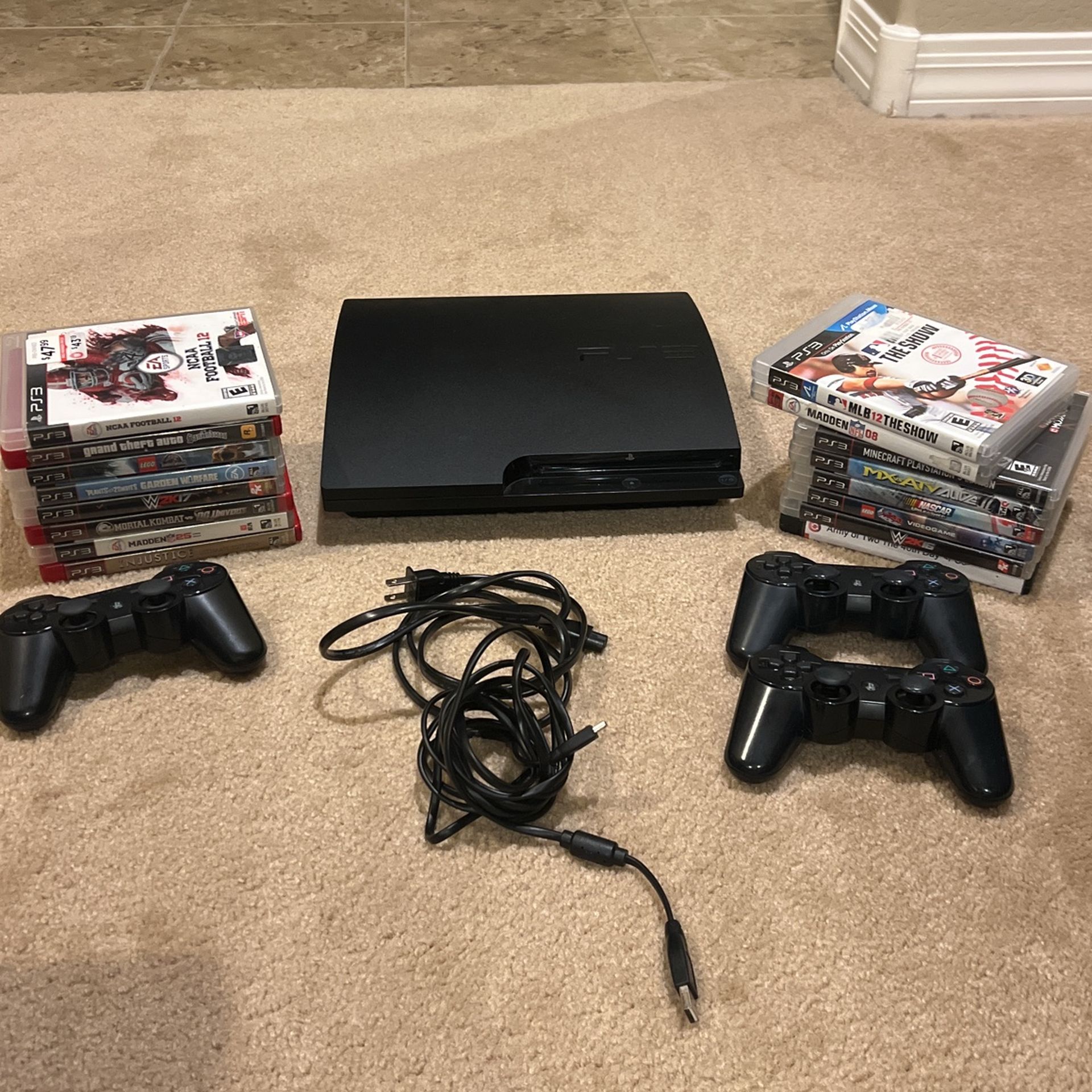 PS3 Console Game Bundle