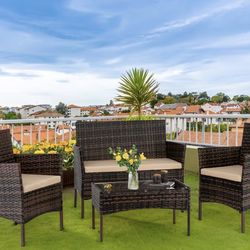 Patio set brand new only 135$ 4 pcs