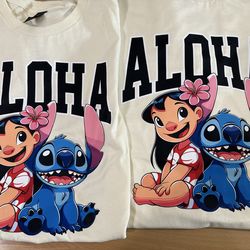 Lilo and stitch custom t shirts