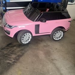 Pink Range Rover, Hot Wheel, Fully Loaded With Remote Controlled And Bluetooth