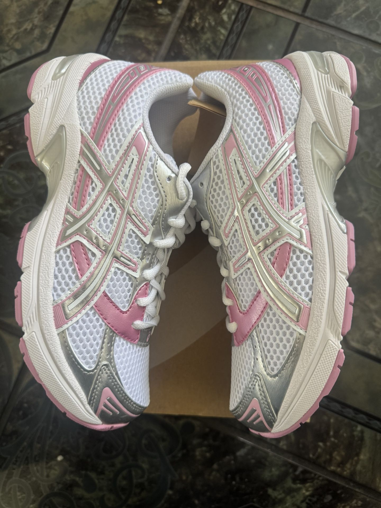 ASICS Gel-1130 White/Pure Silver/Pink