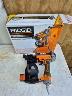RIDGID
Pneumatic 15 Deg. 1-3/4 in. Coil Roofing Nailer