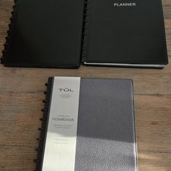 TŪL Discbound Planner & Notebook Set – New 15$each 