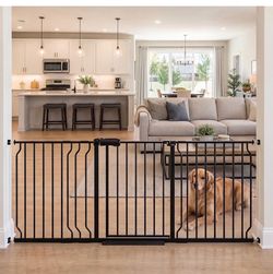 Extra Wide Baby and Pet Gate 62.2-71.65"
