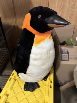 Large Plush Penguin 24” Standing Super Soft