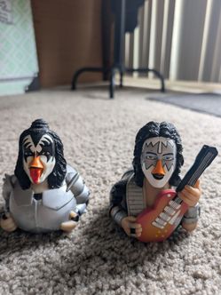 Gene Simmons and Ace Frehley Celebriducks