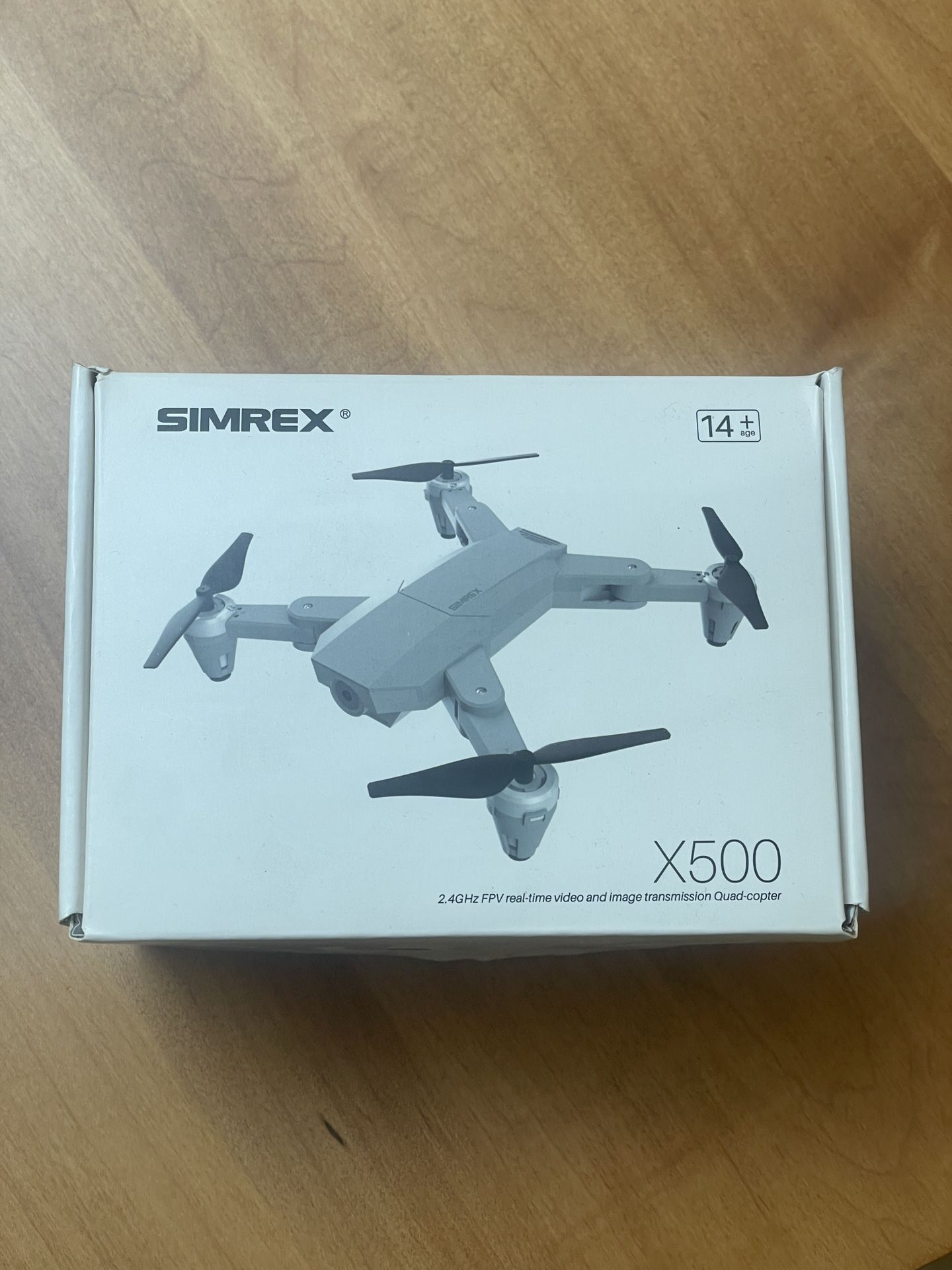 Simrex X500 Mini Drone – 4K HD Camera, Foldable, Open Box, Never Flown