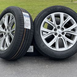 NEW 20” Cadillac XT5 Wheels XT6 rims SRX OEM Silver Tires 255/50R20 A/S 6x120mm