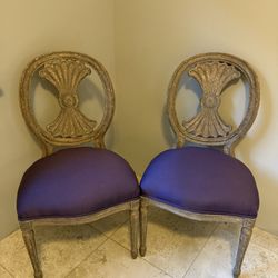 Set Of Matching Bistro Chairs 
