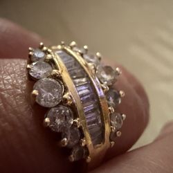 14kt Gold Diamond Ring