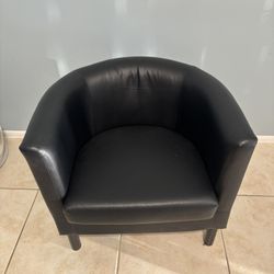 Black Accent Chair 
