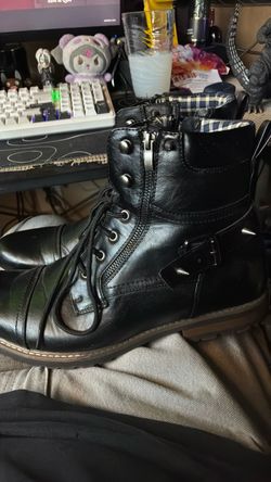 Size 13 spiked boots