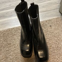 Black Platform Boots