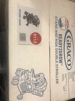 Graco stand and top ride double stroller manual