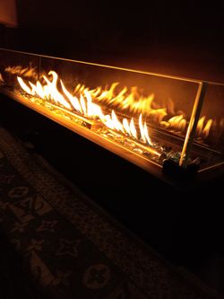 Table Top Padio Gas Fire Pit Bbq