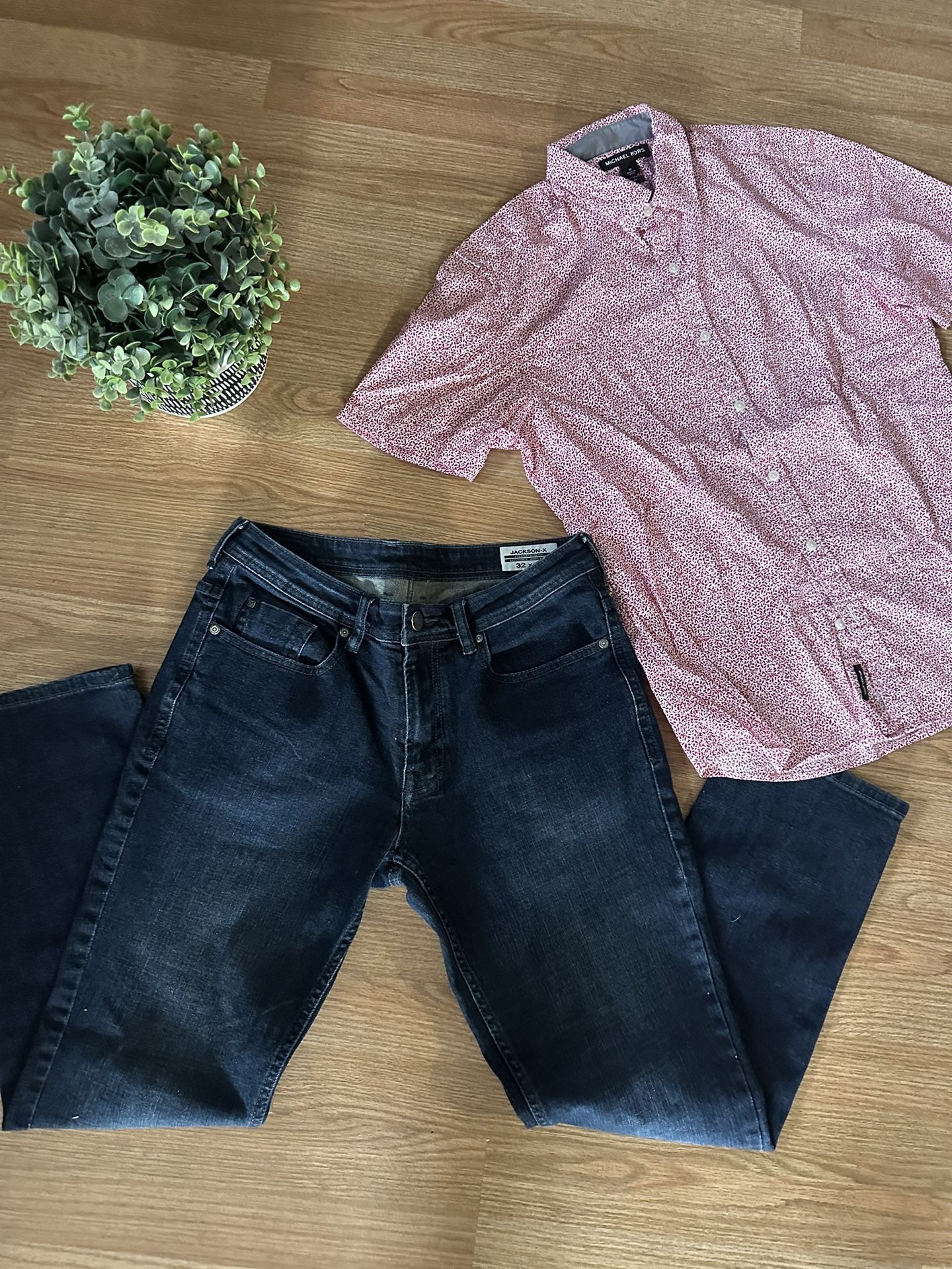 Men’s Jeans And Shirt