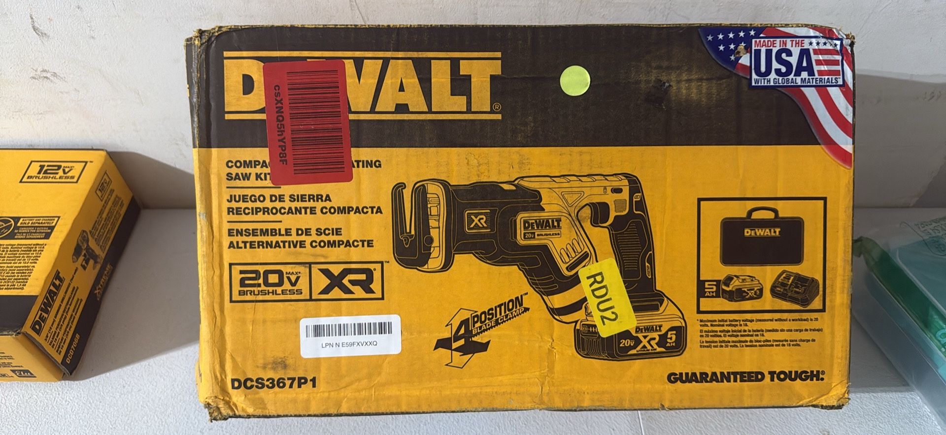 DEWALT SIERRA DCS367P1 Kit