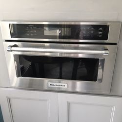 KITCHENAID WALL MICROWAVE  27”