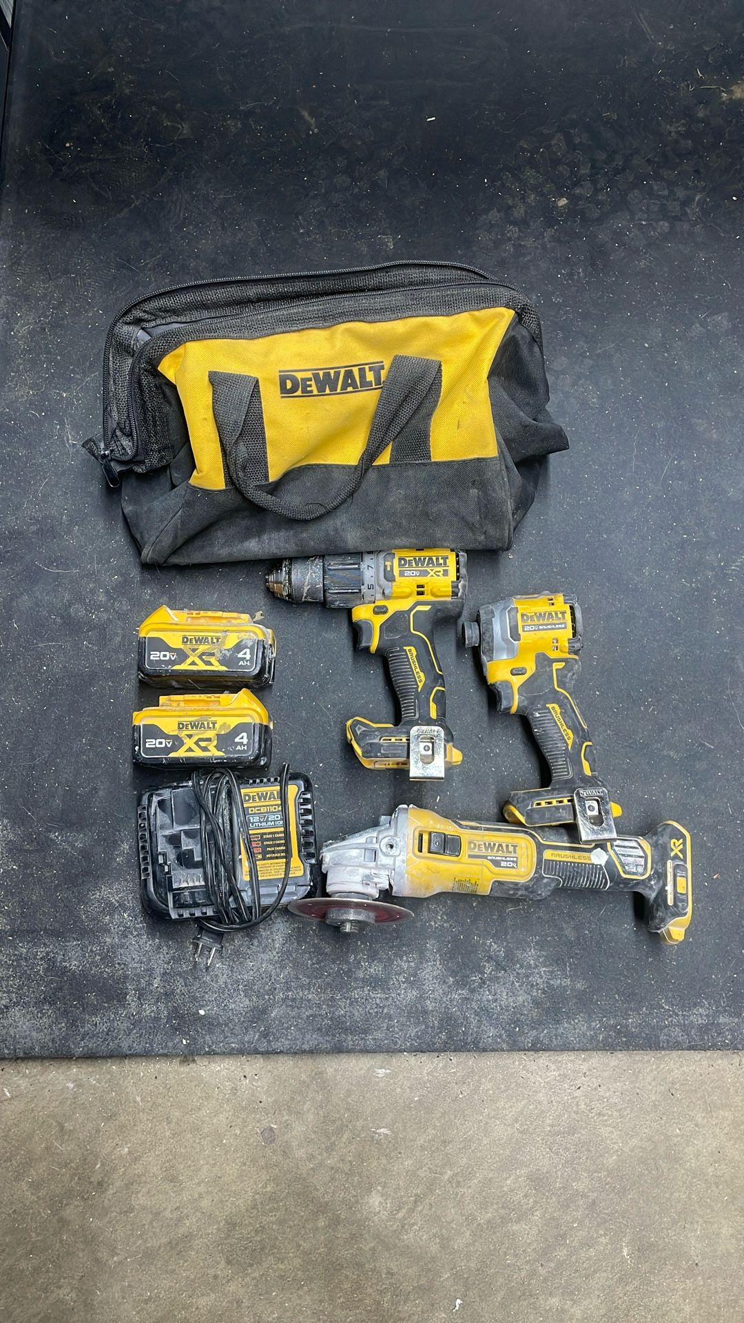 Dewalt Power Tool Kit 