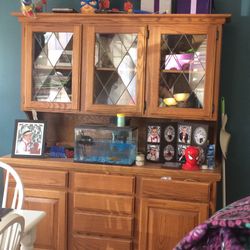 Vintage chine hutch heavy