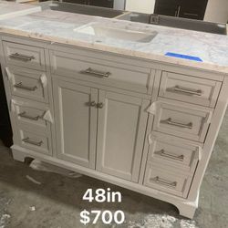 48in Bathroom Vanity With Top
