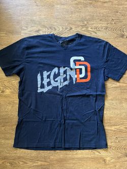 San Diego barely see the beach shirt. 