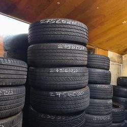 4 used Tires 275/60/20
