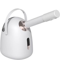 Portable Facial Steamer with Extendable Arm Steaming Warm Mist Humidifier for All Skin Deep Cleaning