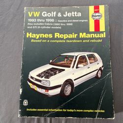 VW 1(contact info removed) Haynes Auto Repair Manual 