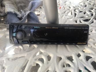 Alpine cta-1502 face plate