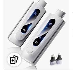 Brand: BRAIDOL 2025 Upgraded Wireless HDMI Transmitter and Receiver 328FT/100M, Plug & Play Portable 5G+2.4G Wireless HDMI Extender Kit for 4K Decode 