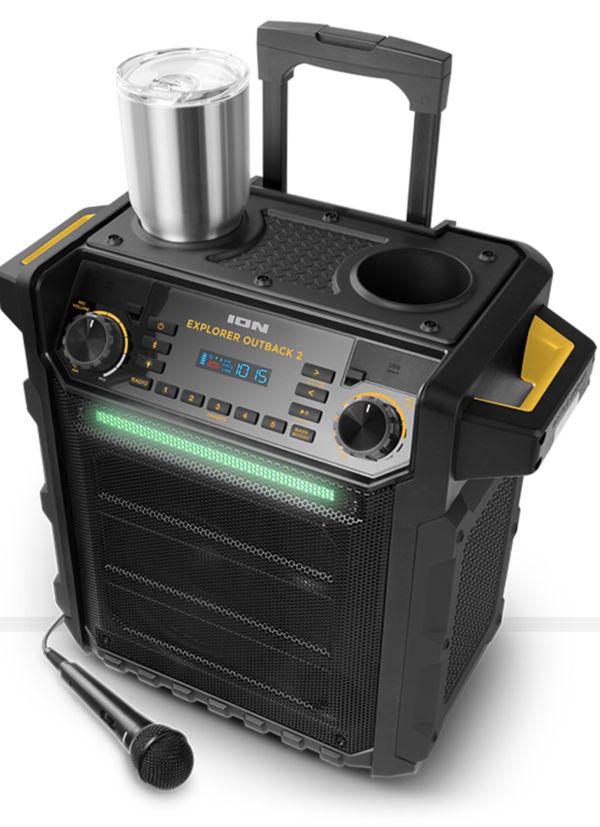 Ion Explorer Outback 2 Wireless Bluetooth Water Resistant Rechargeable
