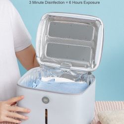 New in box 59S UV Light Sanitizer bag with 24 UVC Leds, XL Portable UV sterilize