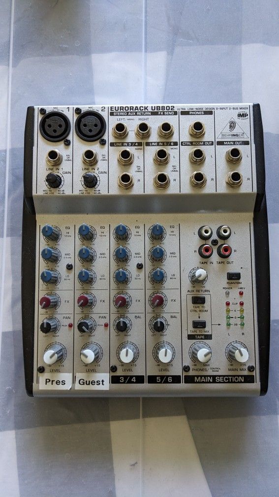 Behringer Eurorack UB802 Mixer for Sale in Seattle, WA OfferUp