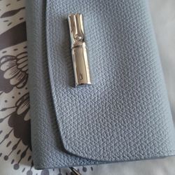 Longchamp Light Blue Wallet