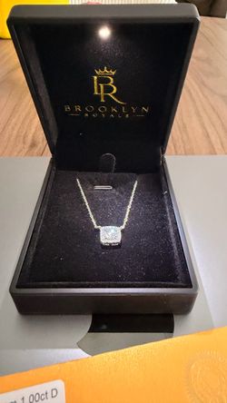 1 Carat MOISSANITE Necklace