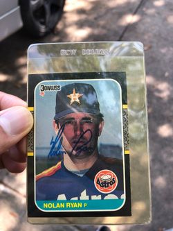Nolan Ryan Baseball Card