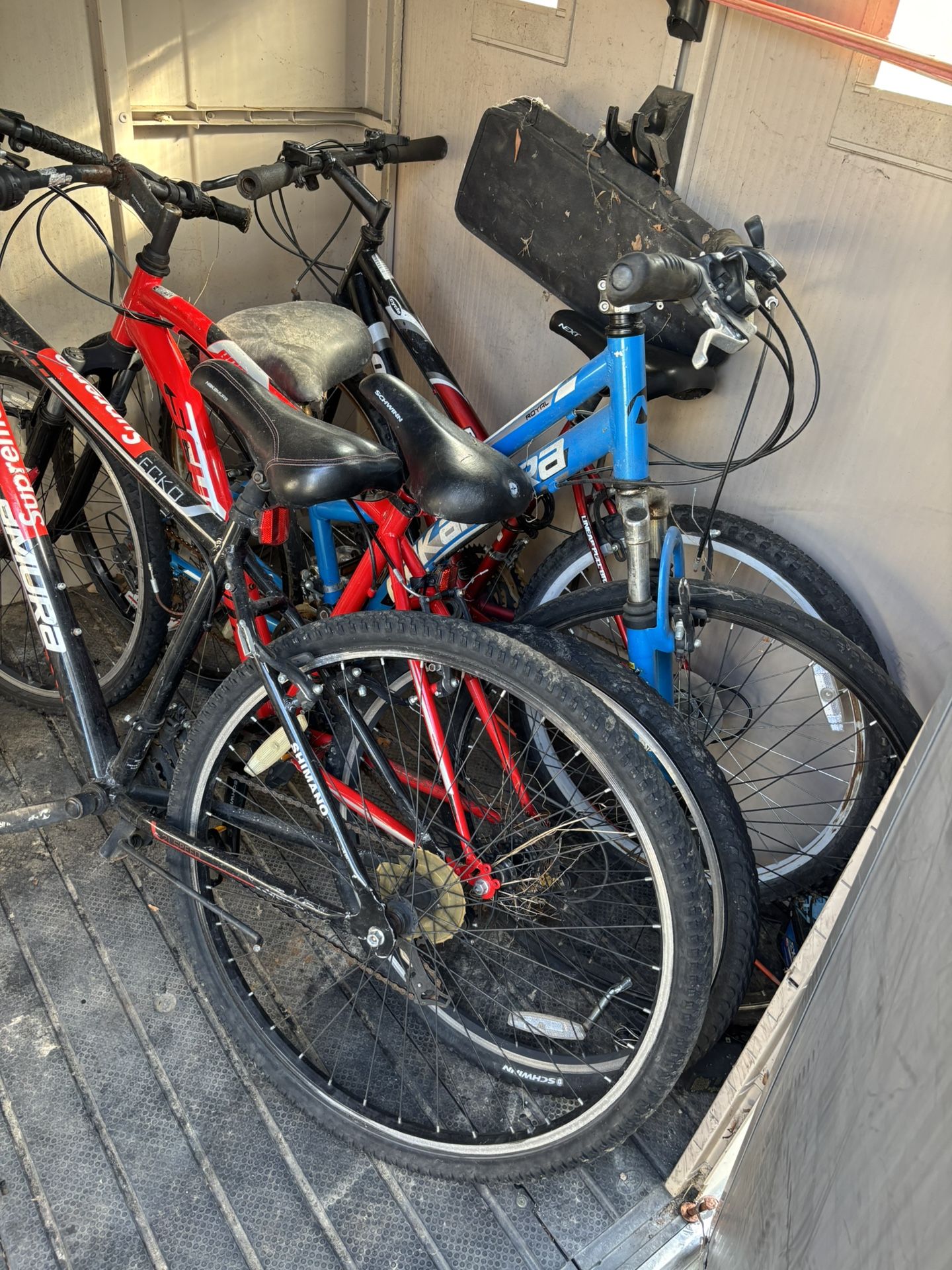 Bikes Qty 4 All Non Working Condition Needs Repair Or Parts