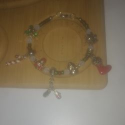 Christmas Themed Charm Bracelet