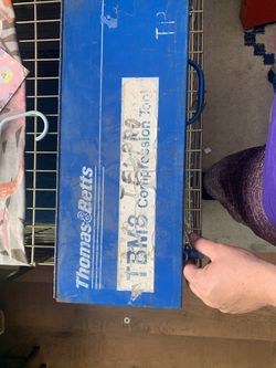 Thomas And Betts TBM8  Compression Tool 