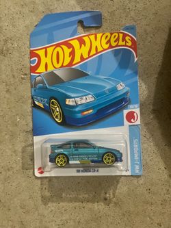 Hot Wheels 2023 HW J-Imports '88 Honda CR-X 148/250 Blue