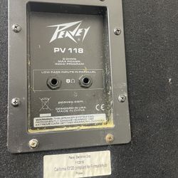 Pevey  Speakers 