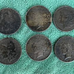 Morgan silver  dollar Antique coins