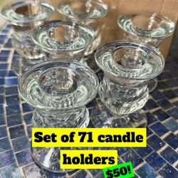 Set Of 71 Candle Holders - Perfect For Wedding!