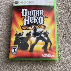 Guitar Hero World Tour Xbox 360