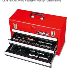 CRAFTSMAN 104Pc Mechanic Tool Set 