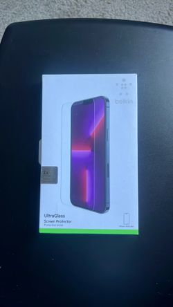 BELKIN ULTRA GLASS iPhone 13 Pro Max screen protector.