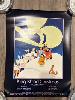 NEW SIGNED King Island Christmas Exhibition Poster- Rogers and Munoz