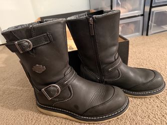 Harley-Davidson Leather Moto Boots