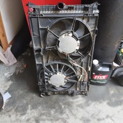 Radiator And Electric Fan Ford  F-150